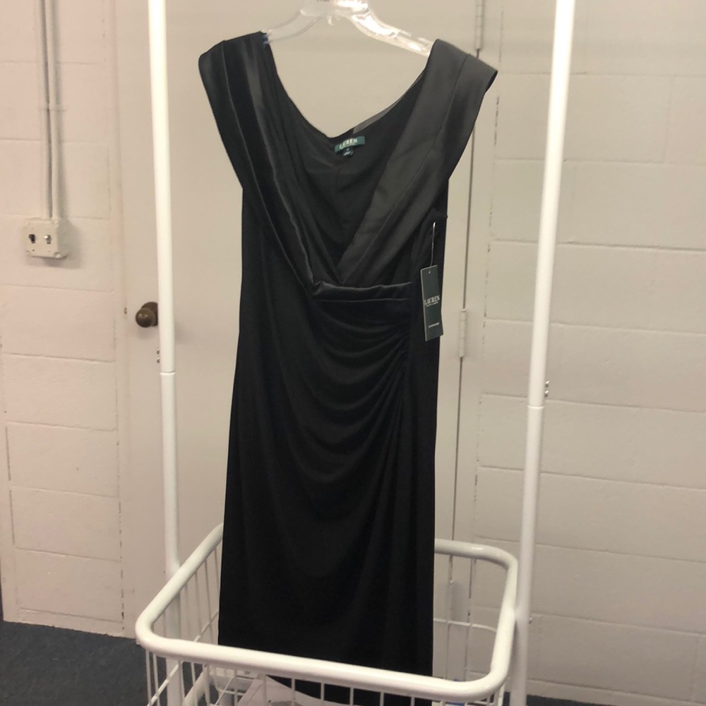Black Ralph Lauren cocktail dress